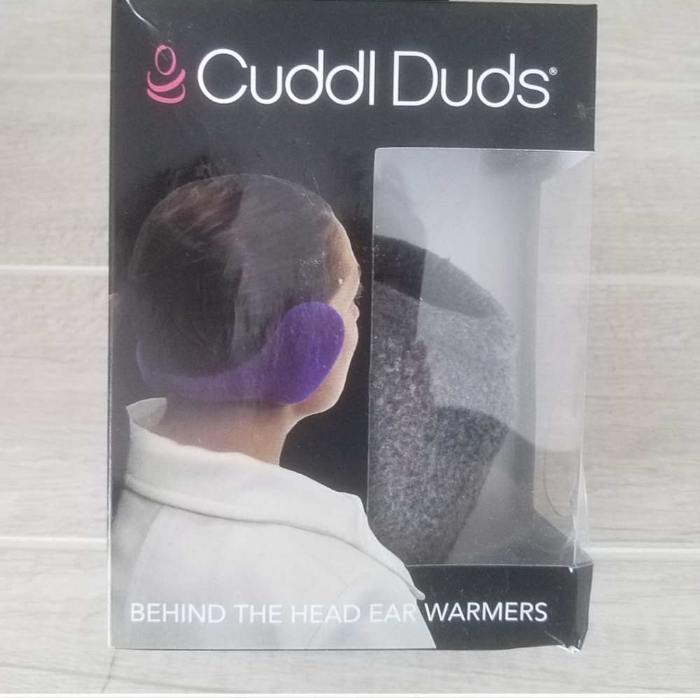Cuddl Duds Behind The Ear Warmers Gray Winter Accessories One Size‎